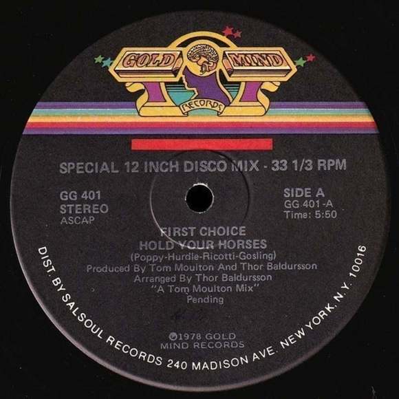 LP First Choice - Hold Your Horses Vinyl Record